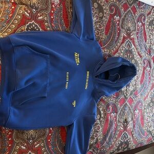 Kanye West Jesus Is King Blue Hoodie